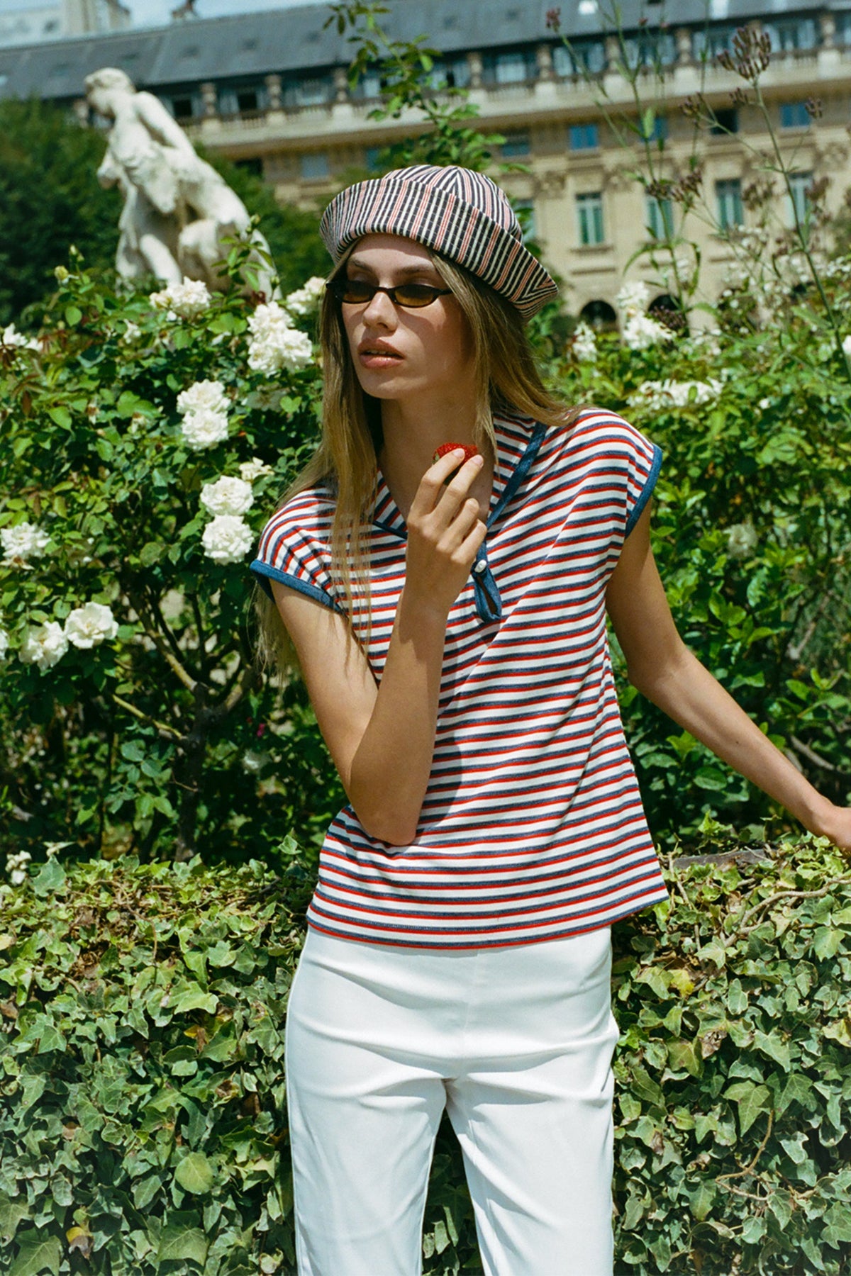 Convertible Bucket Hat - Vintage Stripe