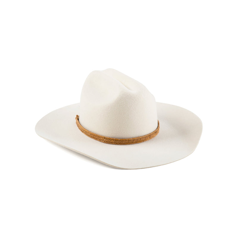 Western Wool Cowboy - Ivory